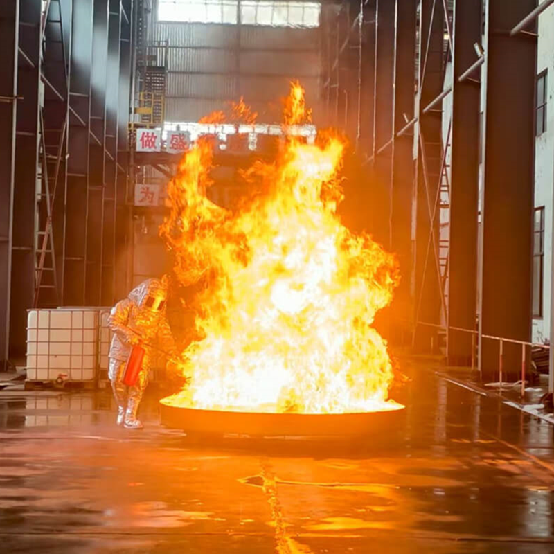 প্লেন্ট এবং এসএক্সফায়ারপ্রো নতুন ফায়ারফাইটিং ফোম পণ্যের সম্পূর্ণ ফিল্ড ট্রায়াল